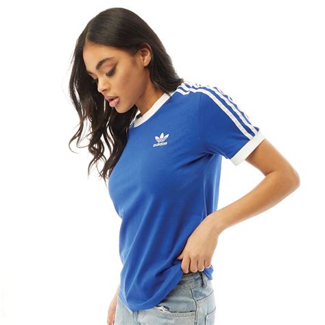 adidas shirt damen blaue rot weiss|Shoppe adidas T.